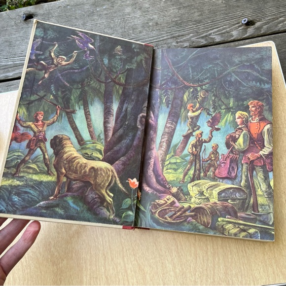 The Swiss Family Robinson Vintage 1949 Hardcover Book By Johann Wyss - Picture 4 of 13